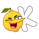 Sticker from the "Lemon" sticker pack