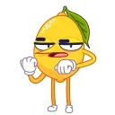 Sticker from the "Lemon" sticker pack