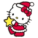 Sticker from the "Kitty Xmas" sticker pack