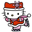 Sticker from the "Kitty Xmas" sticker pack