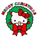 Sticker from the "Kitty Xmas" sticker pack