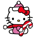 Sticker from the "Kitty Xmas" sticker pack