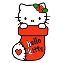 Sticker from the "Kitty Xmas" sticker pack