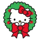 Sticker from the "Kitty Xmas" sticker pack