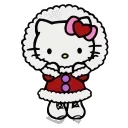 Sticker from the "Kitty Xmas" sticker pack