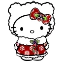 Sticker from the "Kitty Xmas" sticker pack