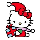 Sticker from the "Kitty Xmas" sticker pack