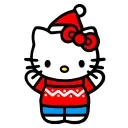 Sticker from the "Kitty Xmas" sticker pack