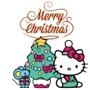 Sticker from the "Kitty Xmas" sticker pack