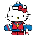 Sticker from the "Kitty Xmas" sticker pack