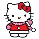 Sticker from the "Kitty Xmas" sticker pack