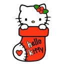 Sticker from the "Kitty Xmas" sticker pack