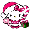 Sticker from the "Kitty Xmas" sticker pack