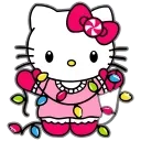 Sticker from the "Kitty Xmas" sticker pack