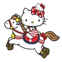 Sticker from the "Kitty Xmas" sticker pack