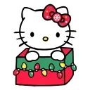 Sticker from the "Kitty Xmas" sticker pack