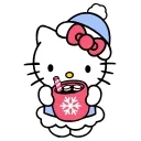 Sticker from the "Kitty Xmas" sticker pack