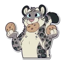 Telegram sticker pack "Snow Leopard"