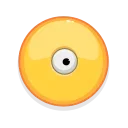 Стикер из набора "Creepy Emoji #2"