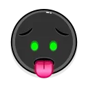 Sticker from the "Toxic emoji's" sticker pack