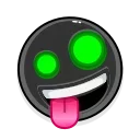 Sticker from the "Toxic emoji's" sticker pack