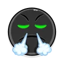 Sticker from the "Toxic emoji's" sticker pack