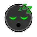 Sticker from the "Toxic emoji's" sticker pack