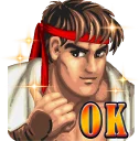 Telegram sticker pack "STREET FIGHTER II"