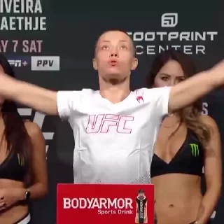 Стикер из набора "UFC"