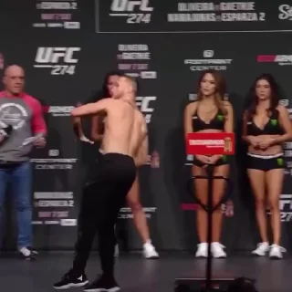 Стикер из набора "UFC"