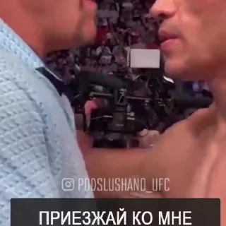 Стикер из набора "UFC"