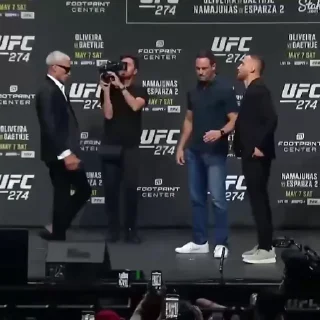 Стикер из набора "UFC"