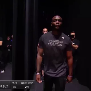 Стикер из набора "UFC"