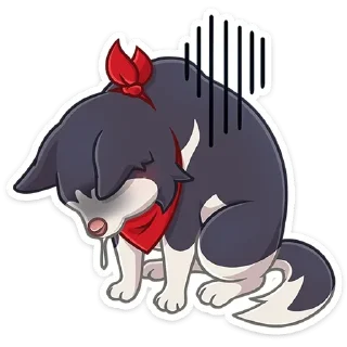 Telegram sticker pack "Лаки"