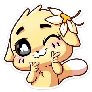 Telegram sticker pack "Ванилька"