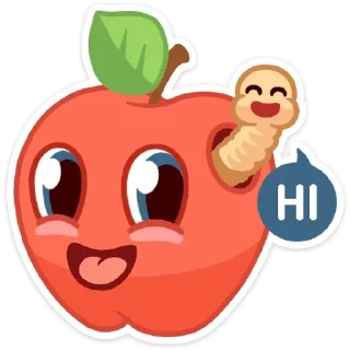 Telegram sticker pack "Фруктовощи"