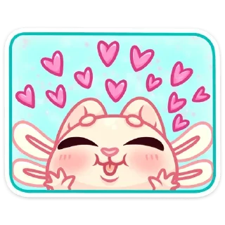 Telegram sticker pack "Аксли"