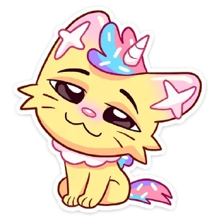 Telegram sticker pack "Уютненький Кэнди Кэт"