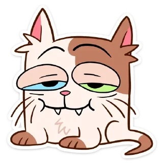 Telegram sticker pack "Пятнистый Редж"