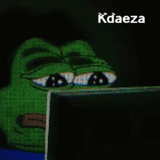 Sticker from the "Sad Pepe" sticker pack