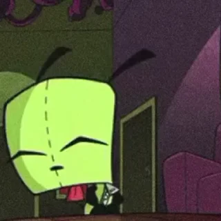 Стикер из набора "Invader Zim | Пришелец Зим"