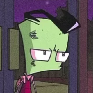 Стикер из набора "Invader Zim | Пришелец Зим"