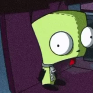 Sticker from the "Invader Zim | Пришелец Зим" sticker pack