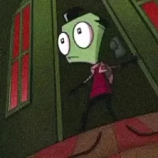 Sticker from the "Invader Zim | Пришелец Зим" sticker pack