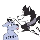 Sticker from the "The Curl Animated 2! -" sticker pack