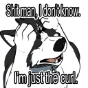 Sticker from the "The Curl Animated 2! -" sticker pack