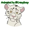 Sticker from the "The Curl Animated 2! -" sticker pack