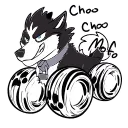 Sticker from the "The Curl Animated 2! -" sticker pack