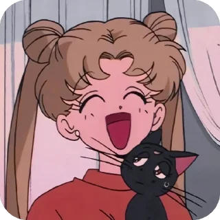 Telegram sticker pack "Sailor Moon"