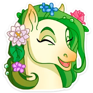 Telegram sticker pack "Флоралинн"